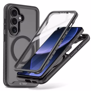 Tech-Protect Defense MagSafe Maciņš for Samsung Galaxy S26 - melns