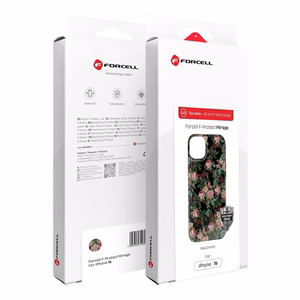 FORCELL F-PROTECT Mirage, militārā kritiena pārbaudītais viedtālruņa apvalks, MagSafe saderīgs IPHONE 15 PRO rozā-zila