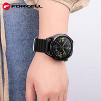 FORCELL F-DESIGN FS01 siksniņa SAMSUNG Watch 20 mm melns