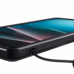 Spigen Ultra Hybrid Mag MagSafe Maciņš for Samsung Galaxy S26 Ultra Zero One - Clear melns