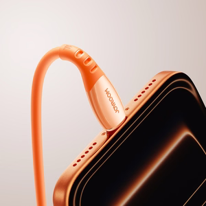 Joyroom S-A59 Vibrant Series 60W USB-C - USB-C Kabelis 1.2m - oranžs