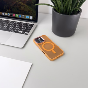 Wozinsky Modes apvalks Magnētiskais Samsung Galaxy S25 - Oranžs