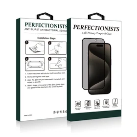 Rūdīts stikls 2.5D Privacy Perfectionists Samsung S936 S25 Plus/S937 S25 Edge melns