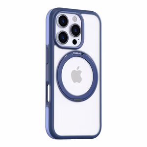 Viedtālruņa apvalks Torras Ostand R Fusion Series iPhone 16 Pro (zils)