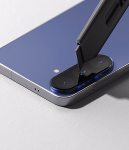 Ringke Camera Full Cover rūdīta stikla kameru aizsargi modelim Samsung Galaxy S26 FE, 2 gab. – melni