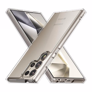 Crong Crystal Shield Cover vāciņš ierīcei Samsung Galaxy S24 Ultra, caurspīdīgs