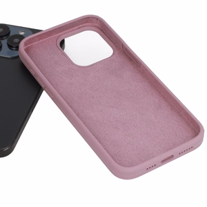 Viedtālruņa apvalks Silicone Lite for Iphone 16e - pelēks (m)