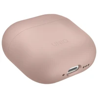 Uniq Lino silikona apvalks AirPods 4 - rozā