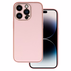 TEL PROTECT luksusa viedtālruņa apvalks Iphone 14 Pro Max gaiši rozā