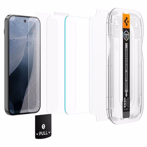 Spigen Glas.tR EZ Fit Pro AC 2-Pack rūdīto aizsargstiklu komplekts Google Pixel 11 Pro XL tālrunim (2 gab.)
