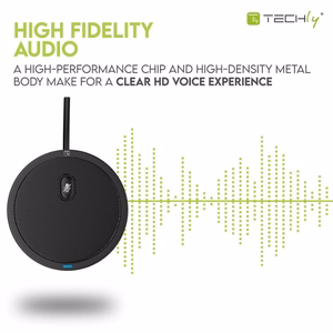 Techly ICC SH-22 microphone melns Conference microphone