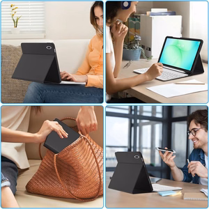 Tech-Protect SC Pen Case for Samsung Galaxy Tab A9+ / A11+ Plus 11.0 X210 / X215 / X216 / X230 / X235 / X236 - Black