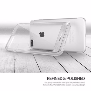 Obliq Naked Shield vāciņš iPhone 8 Plus / 7 Plus, caurspīdīgs