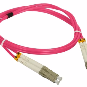 Alantec FOC-LCLC-5MMD-1-4 – LC-LC dupleksais optiskās šķiedras savienojuma kabelis, OM4 multimode 50/125 µm, 1 m, violets