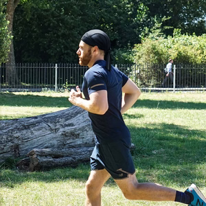Rockbros LKPJ00 pirātu stila sporta cepure – melna