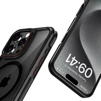 Tech-Protect MagHybrid Magnētiskais viedtālruņa apvalks iPhone 16 Pro - melna