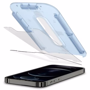 Spigen Glas.tR EZ Fit rūdīts stikls iPhone 12 / iPhone 12 Pro - 2 gab.