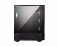 MSI MAG Forge 112R Midi Tower melns, caurspīdīgs
