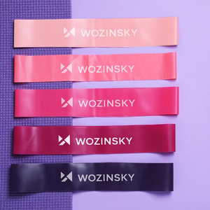 Wozinsky WGO-5A mini aktivizācijas pretestības lentes no TPE - 5 gab.