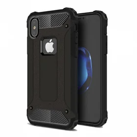 ARMOR viedtālruņa apvalks IPHONE X melns