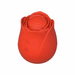 Beautifly Rose Glow Pleaser Self Love masāžas ierīce, sarkana