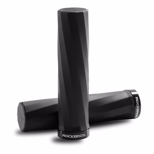 Rockbros 71230002004 gumijas velosipēda rokturi – melni
