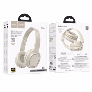 HOCO bezvadu austiņas Bluetooth W46 - balta