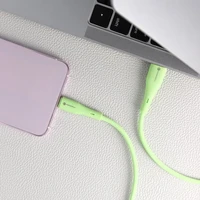 FORCELL F-ENERGY C342 kabelis USB A uz Type C QC4.0 3A 66W Silikona 1 m zaļš