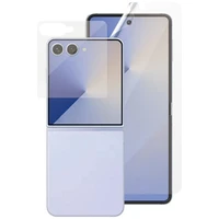PanzerGlass FlipFoldFlex 2-in-1 aizsargkomplekts Classic Fit stikls + Ultra-Wide Fit TPU plēve Samsung Galaxy Flip7 viedtālrunim