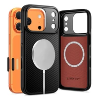 Tech-Protect Kevlar Aramid MagSafe maciņš iPhone 17 Pro Max melns