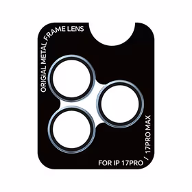 Rock Tempered stikls Pure Series Camera Lens on camera for Iphone 17 Pro/17 Pro Max (lens 3 pieces) zils