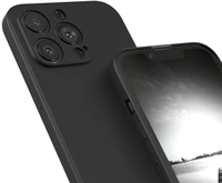 Korpuss Liquid Silicone 1,5 mm Apple iPhone 7/8/SE 2020/SE 2022 melns