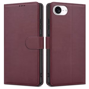 Futrālis Fancy Wallet Samsung A266 A26 5G bordo krāsā