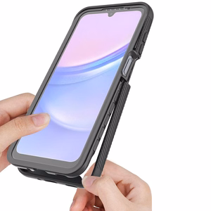 Tech-Protect Defense360 apvalks viedtālrunim Samsung Galaxy A16 4G / 5G - melns