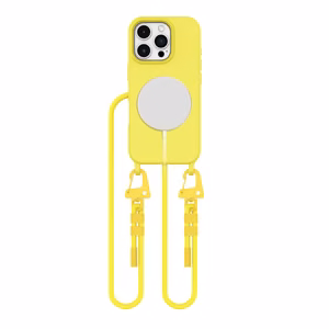 Tech-Protect Magnecklace MagSafe Case for iPhone 16 Pro - Yellow