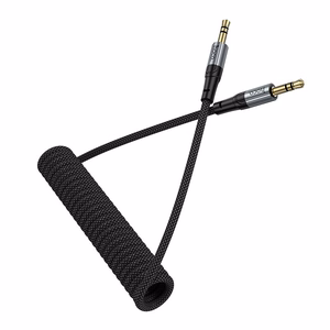 Kabelis AUX Jack 3,5 mm uz Jack 3,5 mm Hoco 1,5 m UPA33 melns