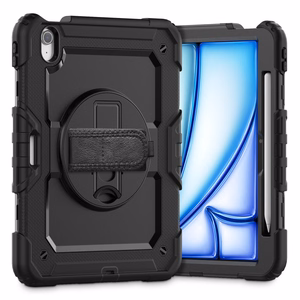 Tech-Protect Solid360 viedtālruņa apvalks iPad Air 11" 2024 - melns