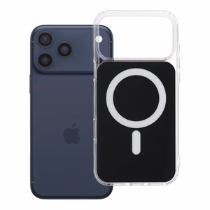 Aizsargvāciņš ierīcei iPhone 18 Pro Max / 17 Pro Max: Clear Fusion Mag Cover, saderīgs ar MagSafe, krāsa – melna