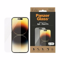 PanzerGlass Classic Fit antibakteriālais stikls iPhone 14 Pro