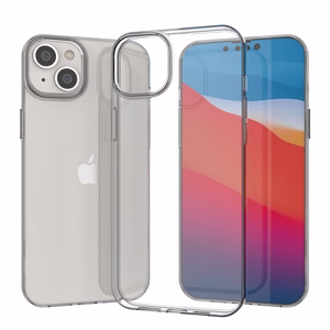 Gēla viedtālruņa apvalks Ultra Clear 0.5mm iPhone 14 Max, caurspīdīgs