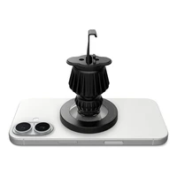 Spigen MFT13 MagSafe automašīnas turētājs pie paneļa vai gaisa atveres – sudraba