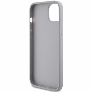 Guess GUHCP15MPS4DGPS iPhone 15 Plus 6.7" sudraba/sudraba cietais apvalks Strass Metāla Logotips