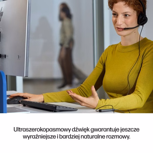 HP Poly Mission 415 USB vadu austiņas ar mikrofonu