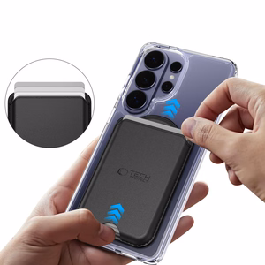 Tech-Protect CH02 MagWallet MagSafe magnētiskais karšu maciņš tālrunim – melns