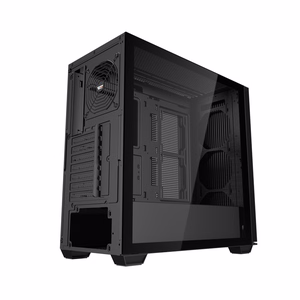 Darkflash DS900WS ATX datora korpuss bez ventilatoriem (melns)