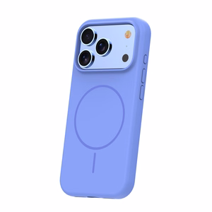 Thin Mag silikona maciņš iPhone 17 Pro 6,3″ / iPhone 18 Pro 6,3″, debeszils