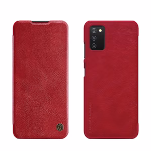 Nillkin Qin ādas apvalks Samsung Galaxy A03s sarkans