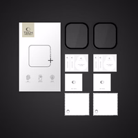 Tech-Protect Glass Flex+ Hibrīda stikls 2-gab. komplekts Apple Watch 10 46mm - melns