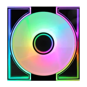 Dzesēšanas ventilators Darkflash DM8 ARGB (melns)