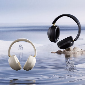 Беспроводные наушники Dudao X22 Max Bluetooth ANC накладные - бежевые